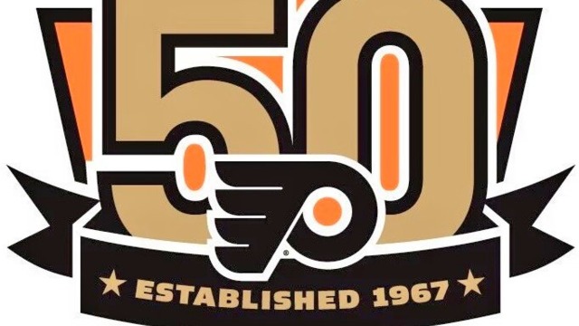 Flyers unveil logo, announce new jersey for 50th anniversary season