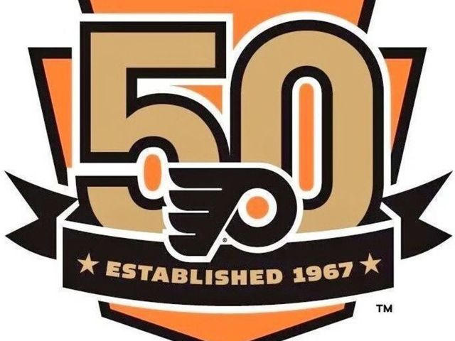 Flyers unveil logo, announce new jersey for 50th anniversary season