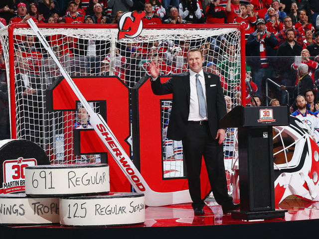 Devils retire Martin Brodeur's iconic No. 30 during special ceremony