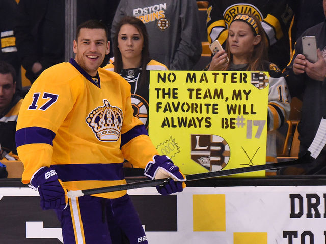 VIDEO: Bruins pay tribute to Lucic