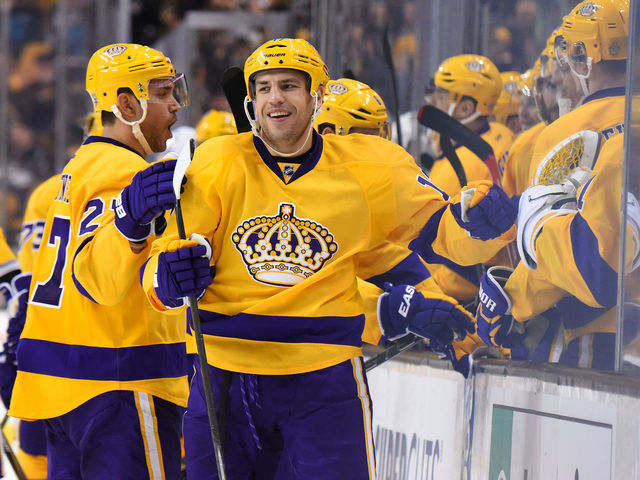 Lucic scores in return to Boston as Kings demolish Bruins