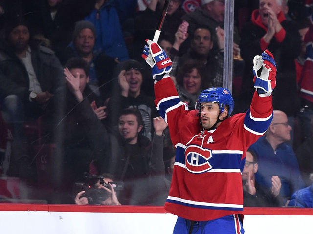 Plekanec leads Canadiens to 3rd straight victory