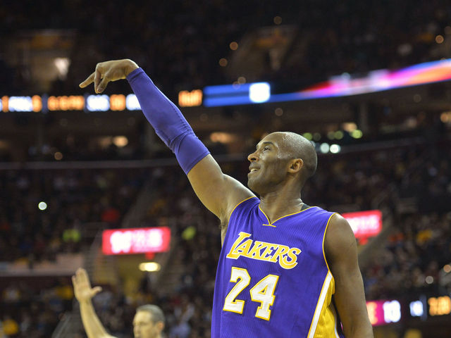 VIDEO: Kobe rolls it around the rim for 1st bucket of All-Star Game