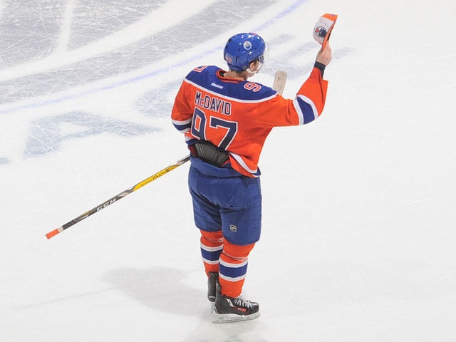 McDavid 'couldn't draw it up better' after defeating hometown Maple Leafs