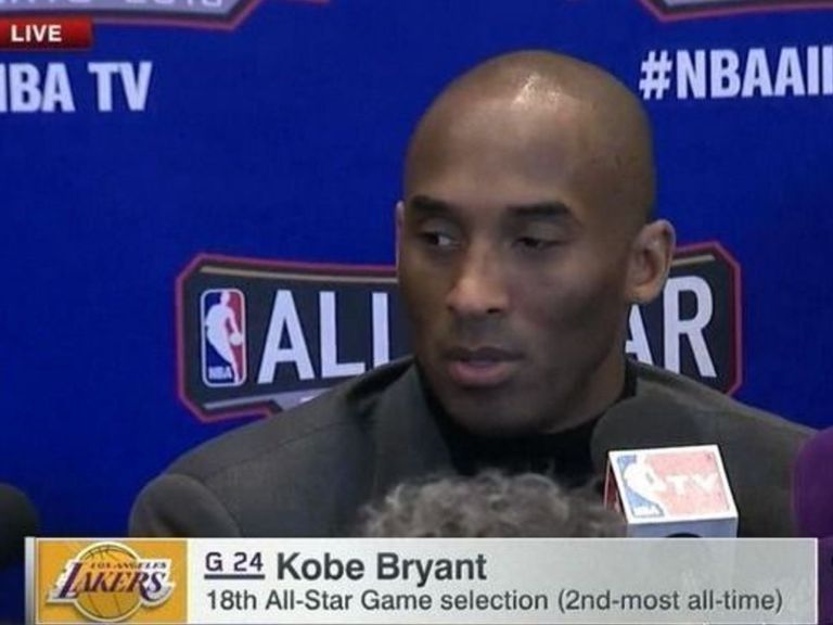 The Best Of Kobe Bryant At All Star Media Day