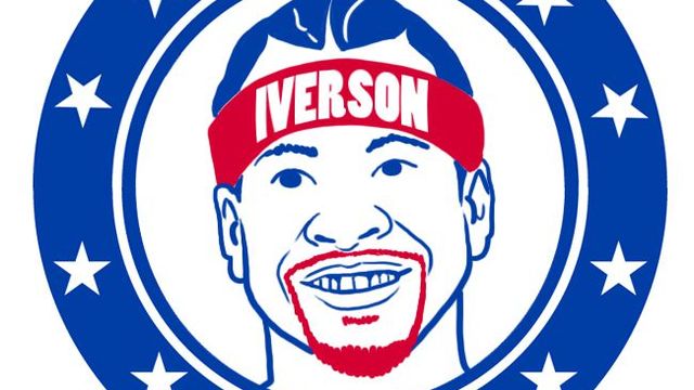 PHOTOS: NBA logos reimagined as franchise's top players
