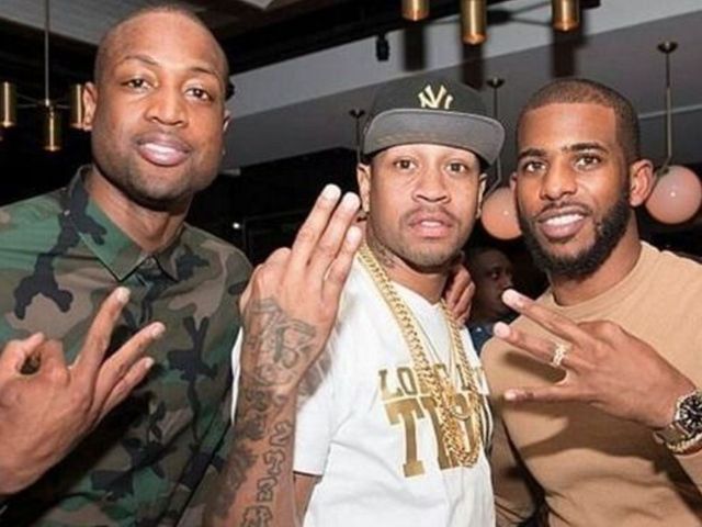 D-Wade calls Iverson the reason he and CP3 wear No. 3