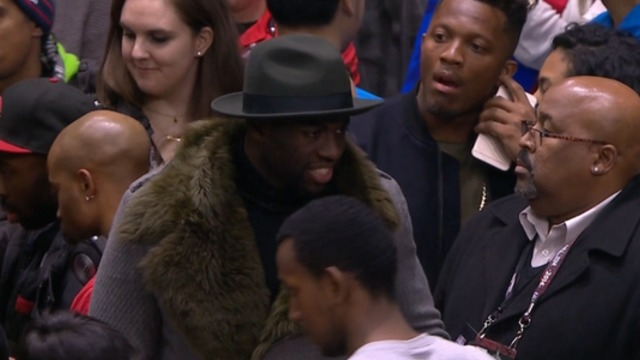 'Darkwing' Draymond watches over the All-Star Celebrity Game