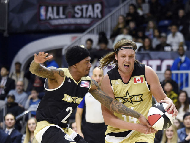 Win Butler wins Celebrity Game MVP as Canada defeats USA