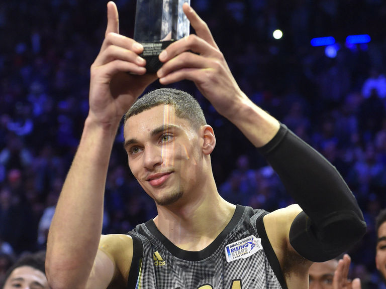 Zach LaVine takes home MVP in Rising Stars Challenge | theScore.com