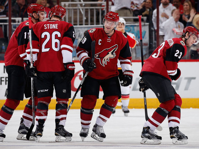 Coyotes' Doan becomes all-time franchise points leader