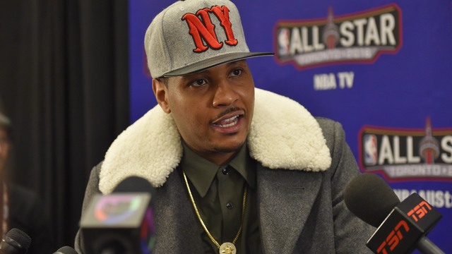 Carmelo on trade rumors: 'I'm not going anywhere'
