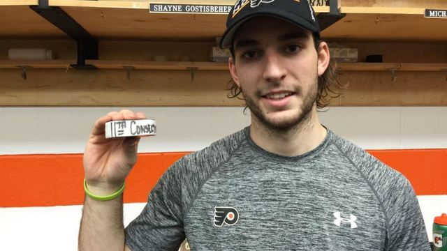 Flyers' Gostisbehere establishes rookie record with 11-game point streak