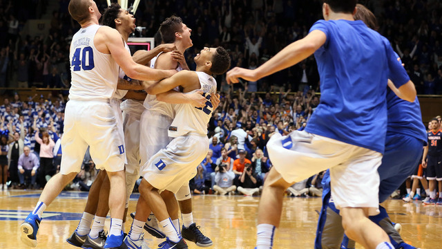 Duke stuns No. 7 Virginia on Allen's buzzer-beater