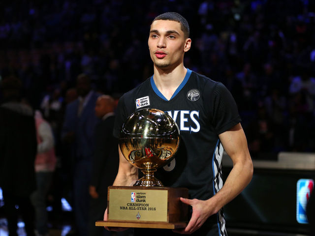 Zach LaVine beats Aaron Gordon in instant classic Slam Dunk contest