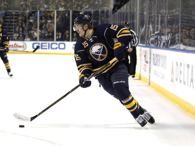 VIDEO: Jack Eichel goes end-to-end, snaps in wrister