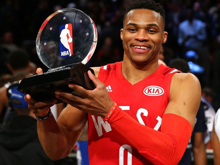 Russell Westbrook takes home 2nd straight All-Star Game MVP | theScore.com