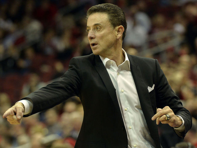 Rick Pitino admits postseason ban is 'weighing on' Louisville players