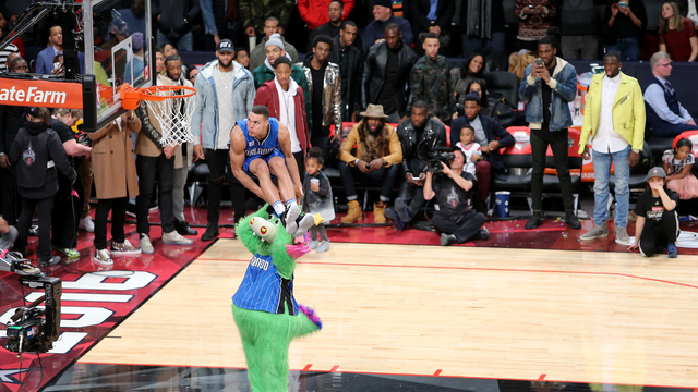 Aaron Gordon's dunk would've won bronze in Olympic high jump