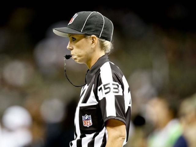 NFL's 1st female official felt pressure - after the season