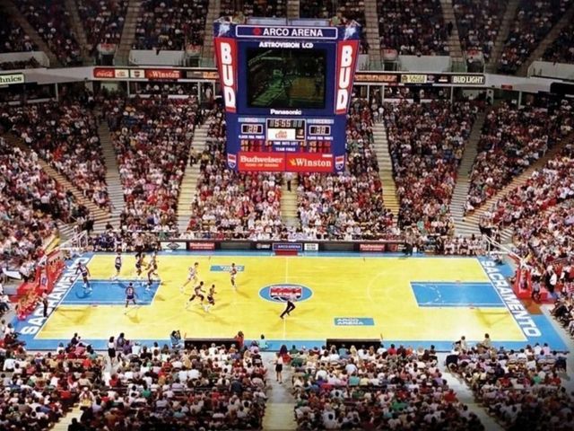 Kings to use throwback court design for final games at Sleep Train Arena