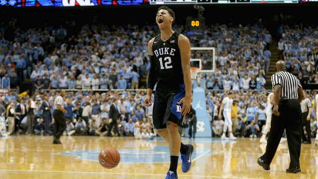 Duke's Derryck Thornton to transfer