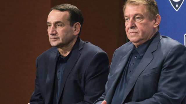 Colangelo concerned about Coach K's health, considering replacements for Olympics