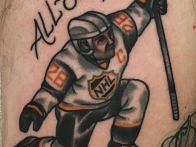 John Scott tattoo is real, spectacular