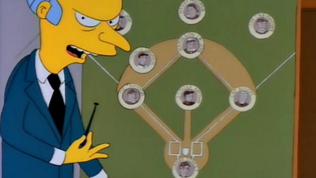 'The Simpsons' softball team with current MLB stars