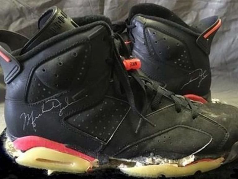 Michael Jordan's 1991 playoff shoes up for auction | theScore.com