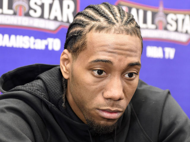 Spurs' Leonard misses 3rd straight game with calf tightness
