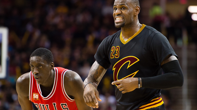 VIDEO: LeBron air-balls potential game-winner vs. Raptors