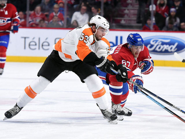 VIDEO: Flyers' Gostisbehere threads needle to push point streak to 14 games