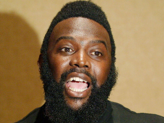 PHOTO: Dada 5000 stretchered from ring at Bellator 149