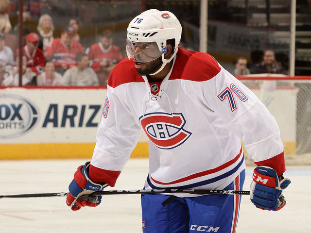 Canadiens' Subban out Thursday, will travel with team