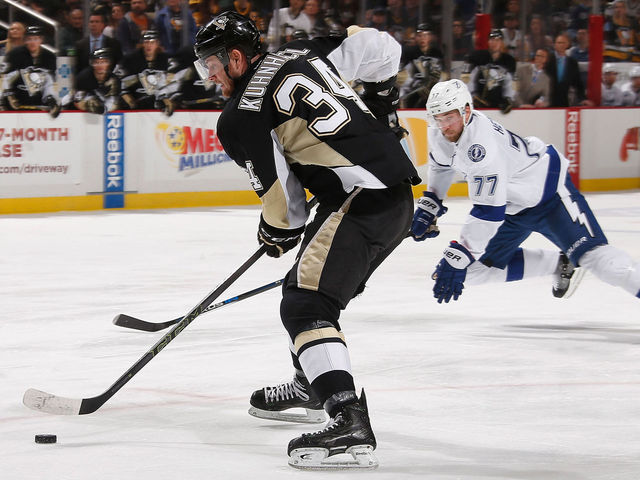 VIDEO: Penguins' Kuhnhackl scores 1st NHL goal with surgical precision