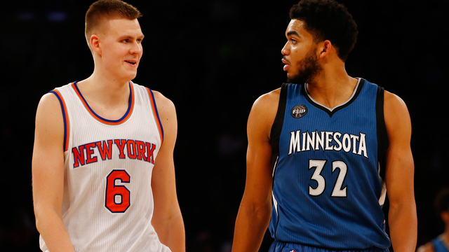 Towns, Porzingis headline NBA All-Rookie first team