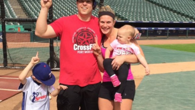 Rangers fan homers in contest for free season tickets