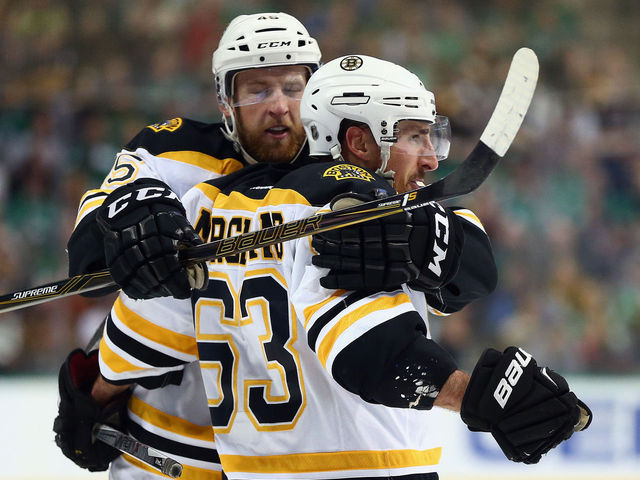Marchand hits 30-goal mark for 1st time as Bruins down Stars