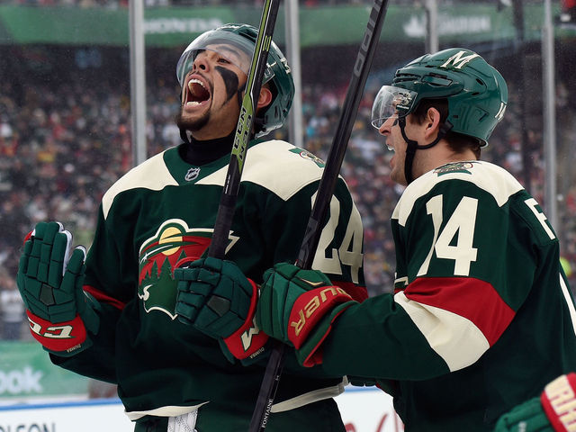 VIDEO: Wild's Dumba opens scoring in Minnesota's outdoor debut