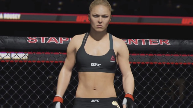 VIDEO: Ronda Rousey finds UFC 2 version of herself 'creepy'
