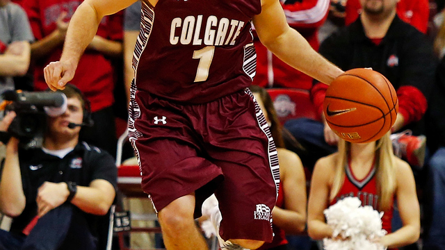 VIDEO: Colgate stuns Loyola Marymount on half-court buzzer-beater