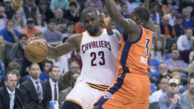 Undermanned Cavs take down Thunder on the road