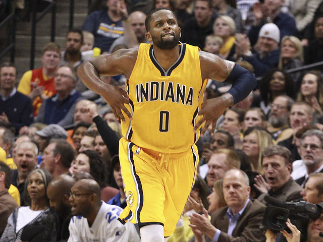 Pacers' Miles knocked out of win over Magic with calf injury