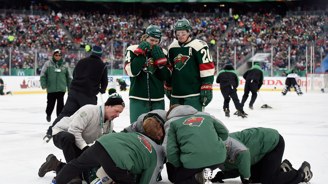 Report: Blackhawks' Rozsival won't be suspended for hit on Wild's Zucker