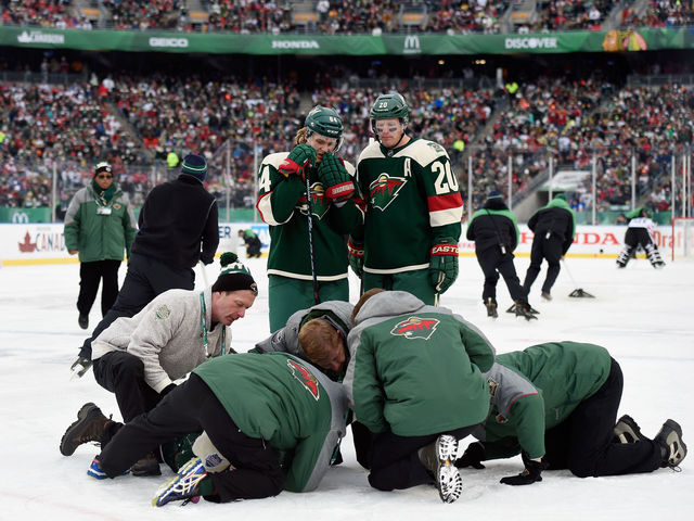 Report: Blackhawks' Rozsival won't be suspended for hit on Wild's Zucker