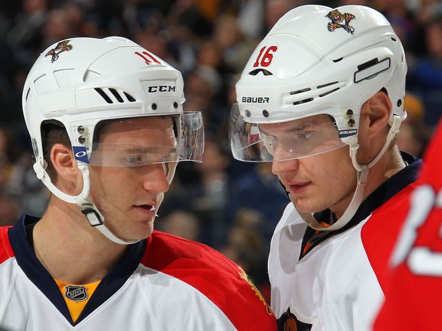 Panthers' Barkov expected to return Thursday, Huberdeau ruled out
