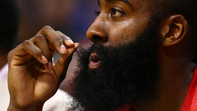 VIDEO: Harden won't even pretend to play defense