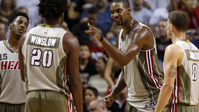 Bosh staying involved with Heat amidst health scare