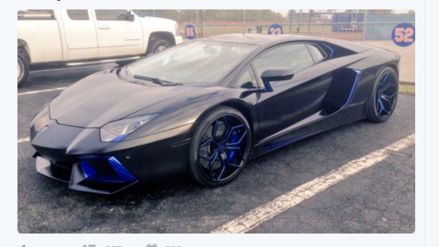 Cespedes arrives at camp in style for 3rd straight day